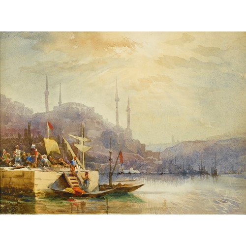 Unloading Boats on the Bosphorus